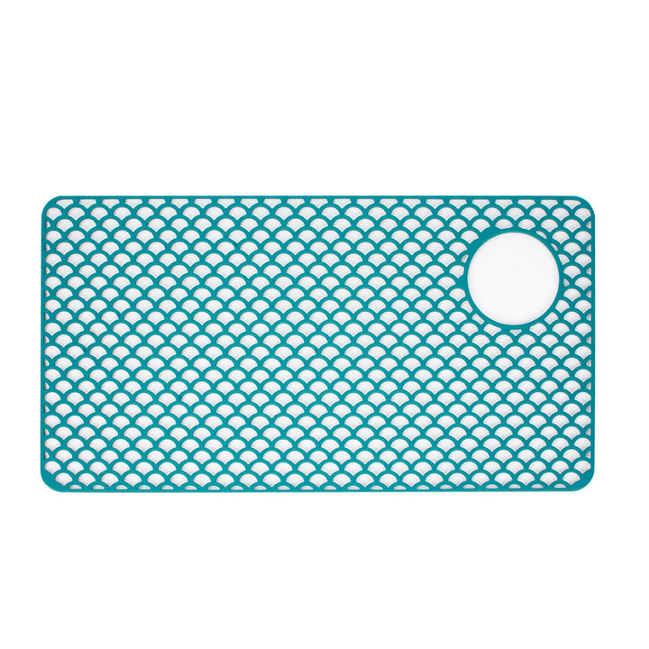 Non-Slip Multi-Textured Kitchen Drain Mat Kalsten