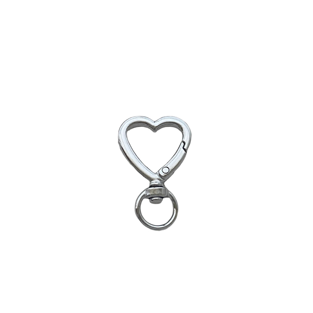 Heart-Shaped Clip Hook Keychain Kalsten