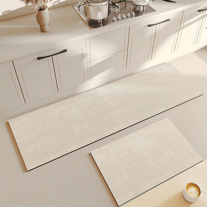 Stylish Geometric Kitchen Runner Mat