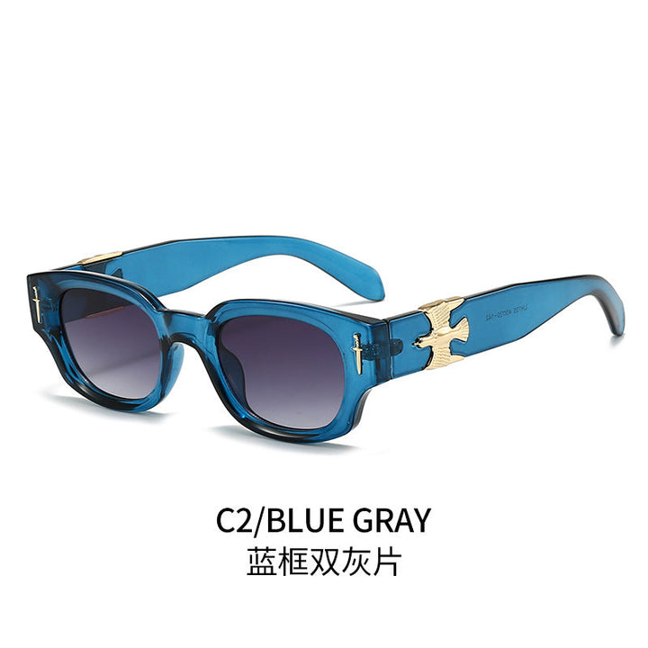 Women's fashionable sunglasses in exclusive tortoiseshell design with elegant metallic accents Kalsten