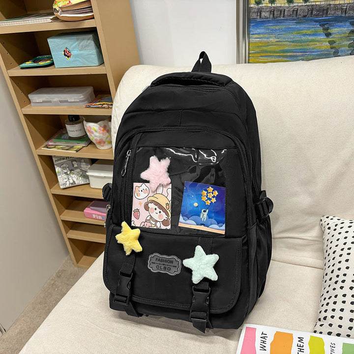 Trendy Clear Front Backpack