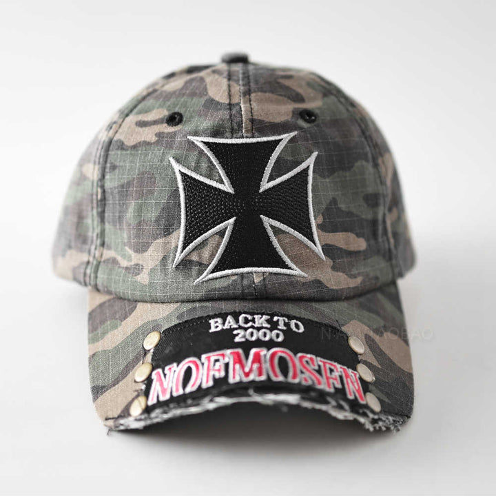 Men's Distressed Vintage Graphic Cap Kalsten