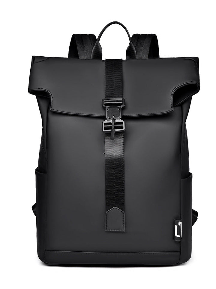 Modern Waterproof Roll-Top Backpack Kalsten