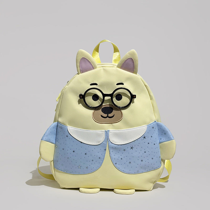 Girls' Cute Animal-Themed Mini School Backpack