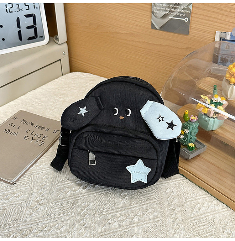Children's Adorable Dog-Themed Mini School Backpack