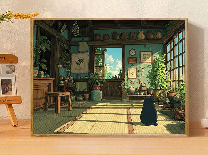 Whimsical Fantasy Illustration Canvas Art Kalsten
