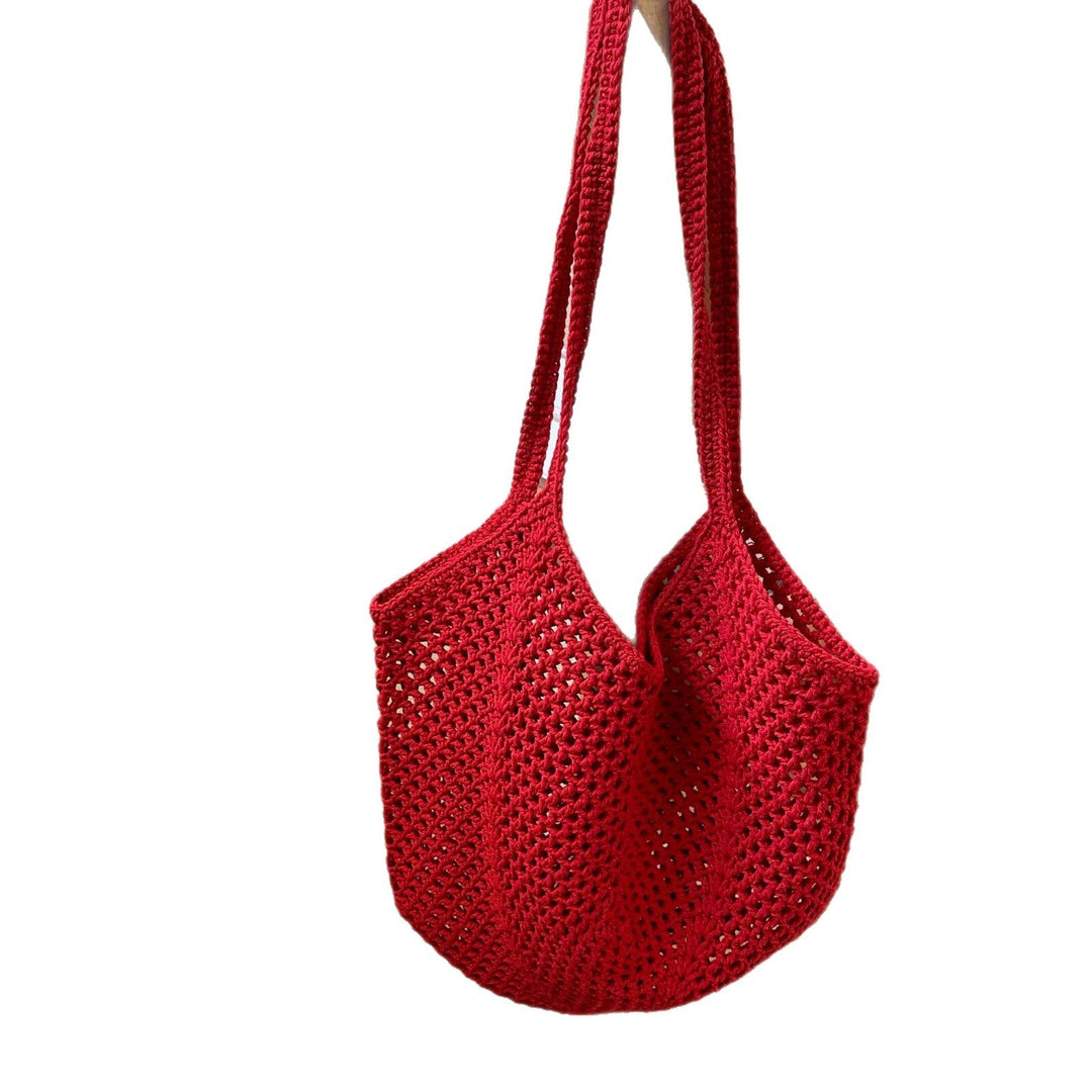 Crocheted tote bag with casual shape Kalsten