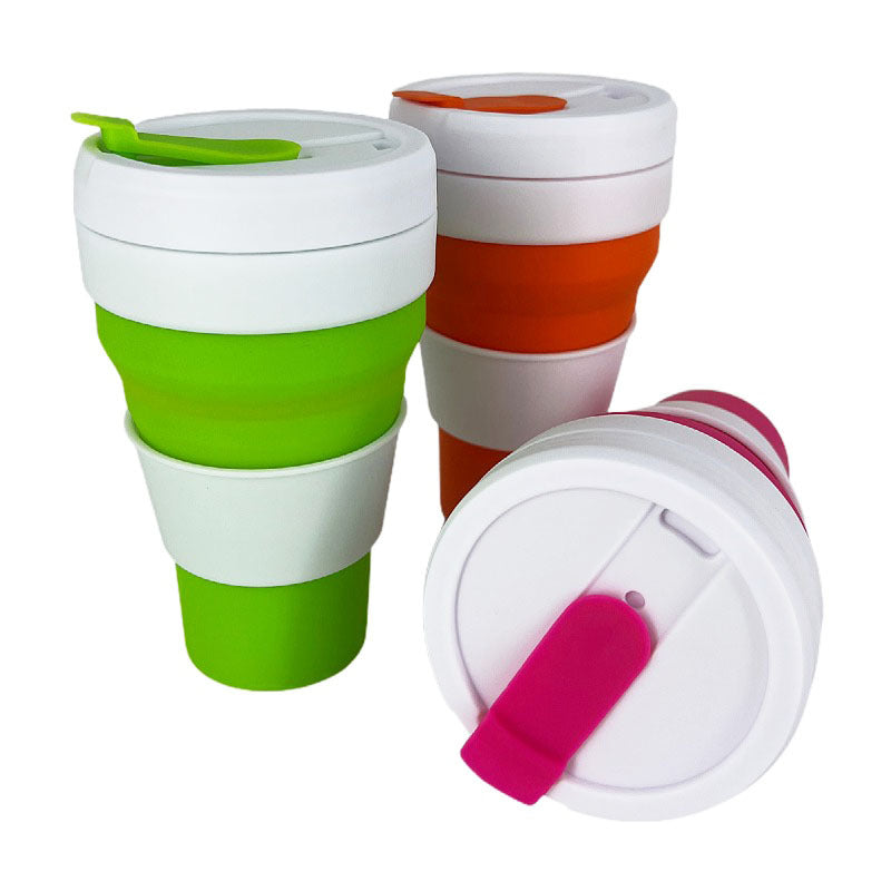 Women Foldable Coffee Cup with Lid Kalsten
