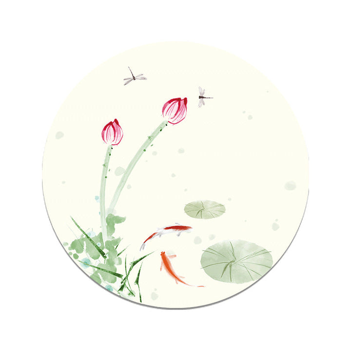 Elegant Round Kitchen Table Mat Kalsten