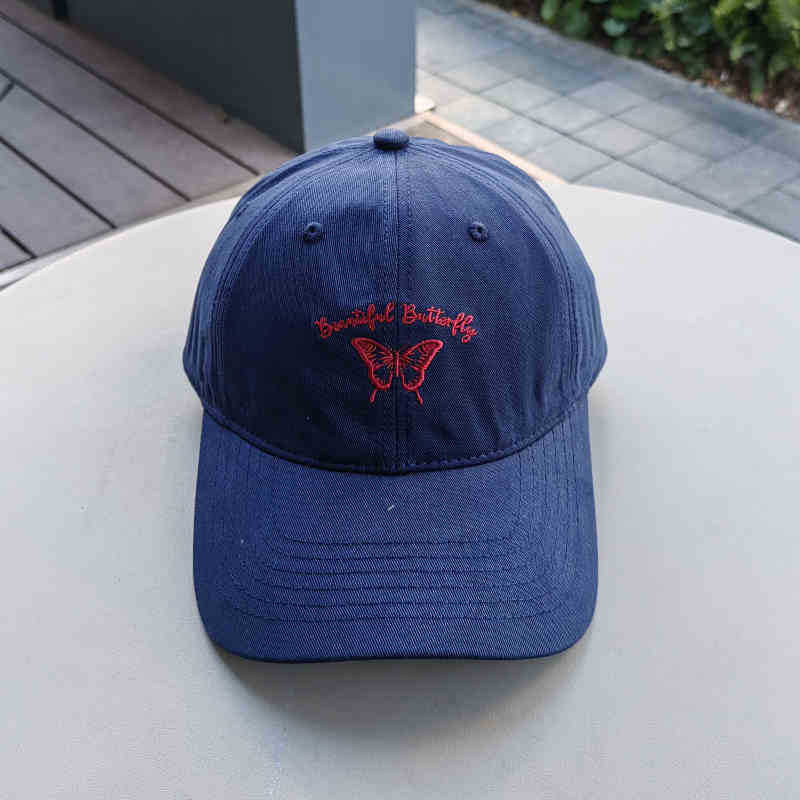 Women's Embroidered Butterfly Cap Kalsten