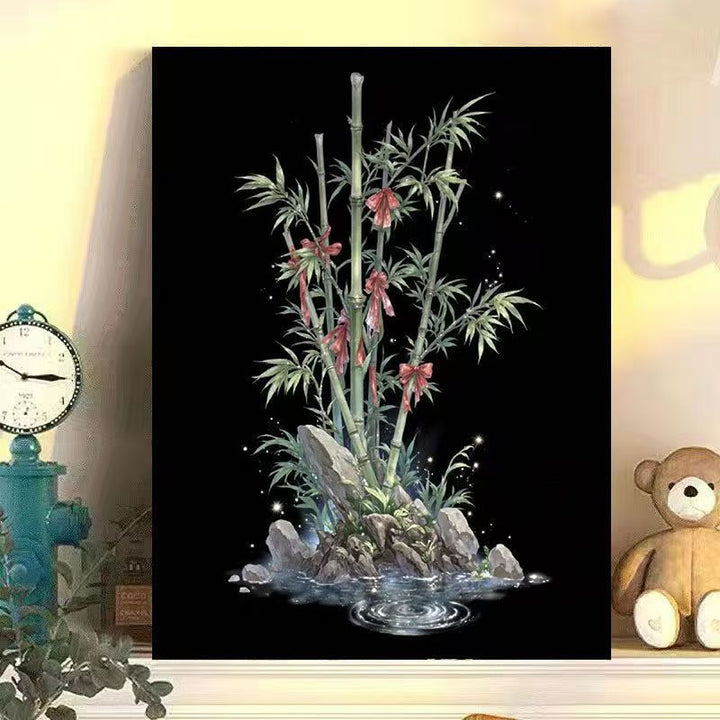 Wisteria Floral Canvas Art Kalsten