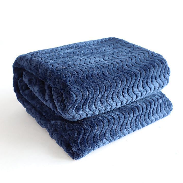 luxurious wave structure cuddle blanket Kalsten