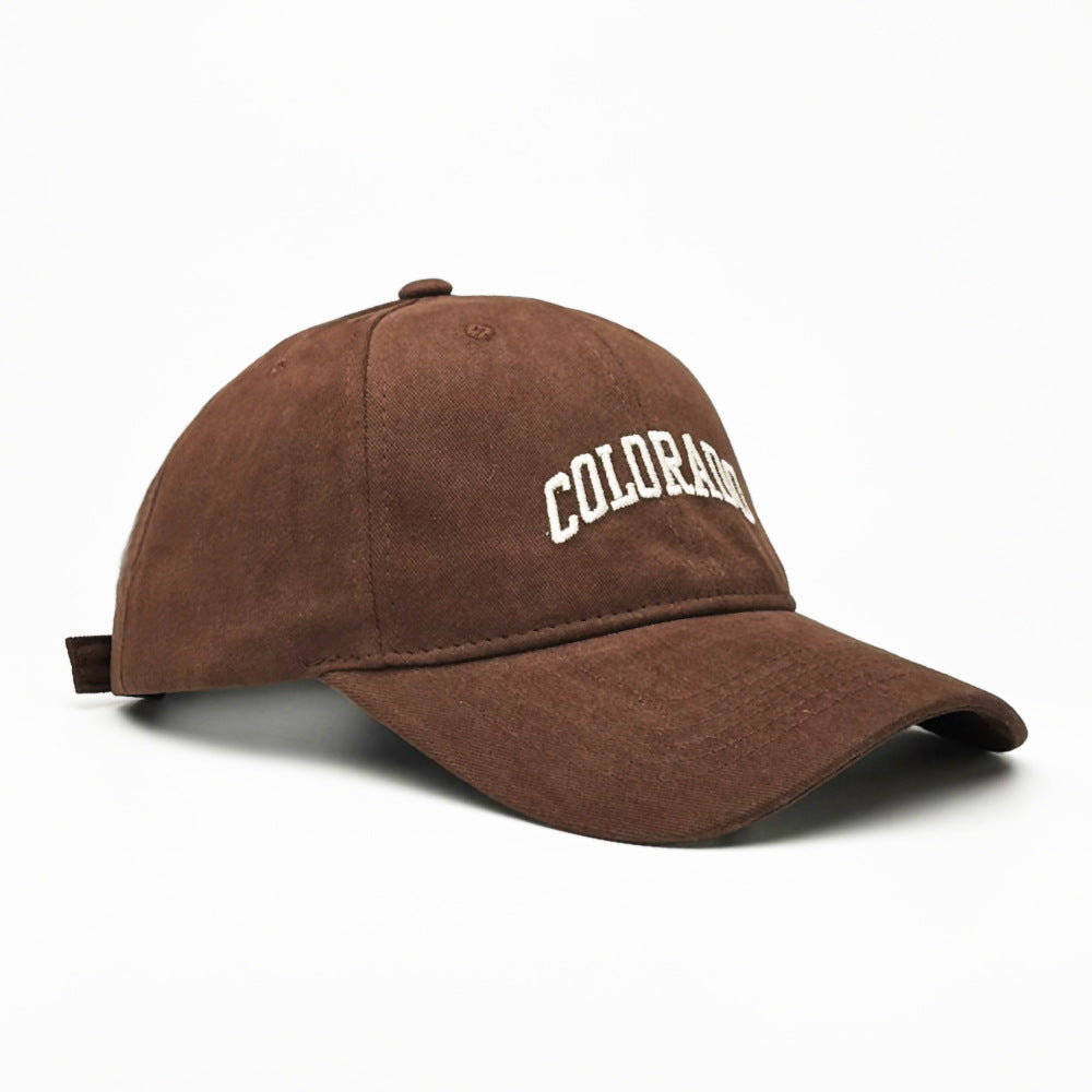 Women's fashionable cotton cap with embroidered lettering Kalsten