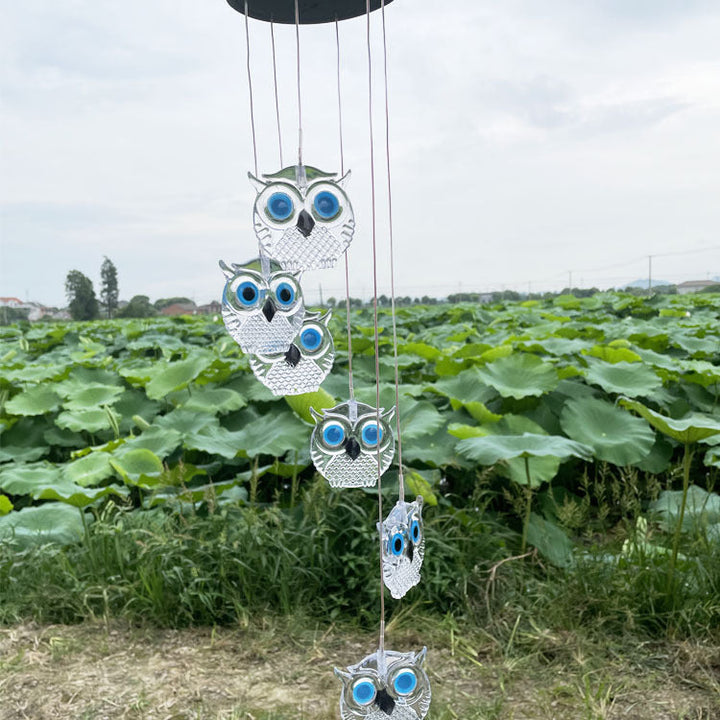 LED Solar Butterfly Wind Chime Garden Hanging Light Kalsten