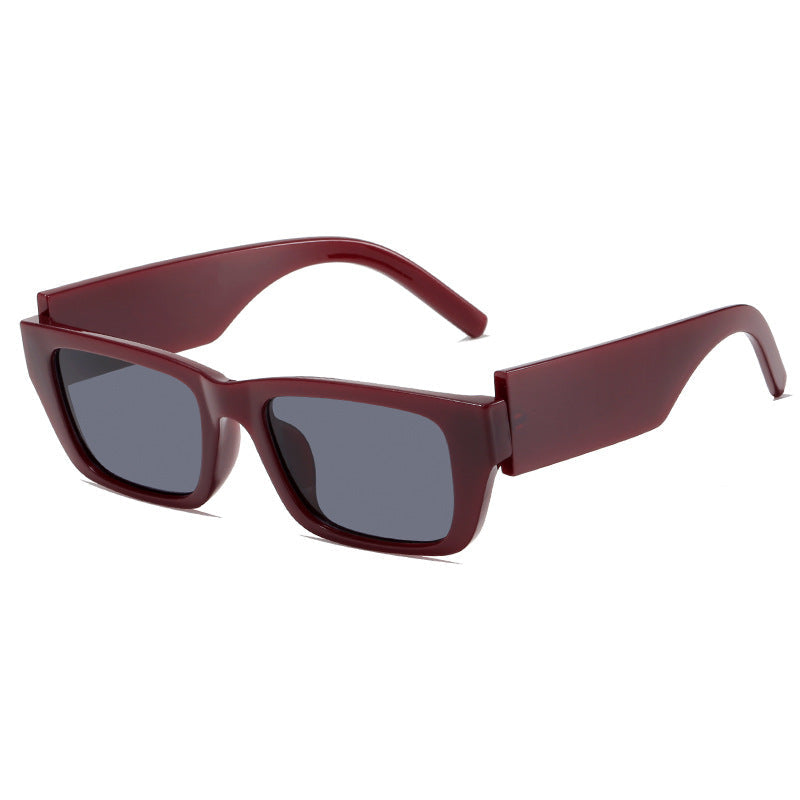 Women's fashionable rectangular sunglasses in innovative design Kalsten