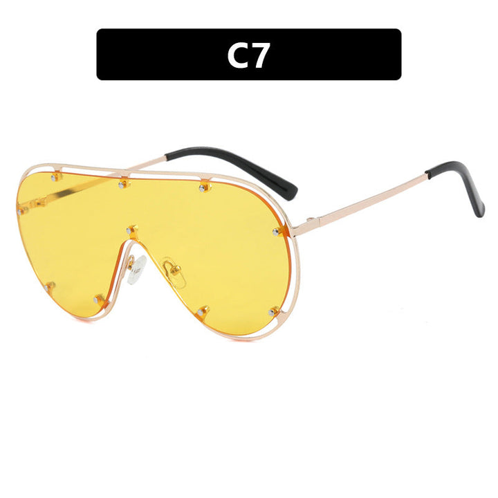 Women's fashionable oversized sunglasses in stylish retro design Kalsten