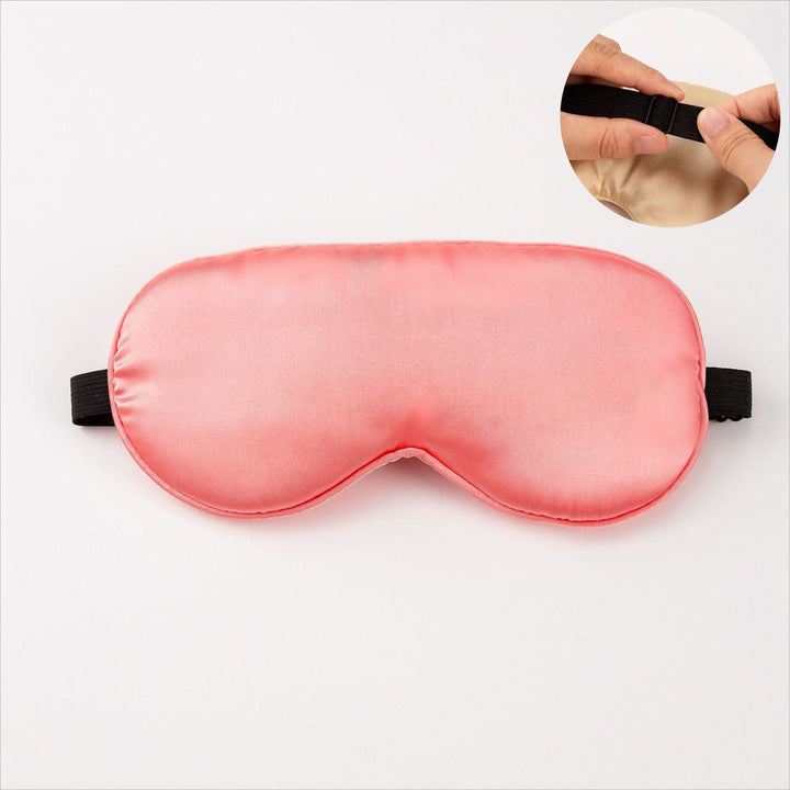 Unisex nan ergonomic sleep mask with adjustable elastic band and soft satin surface Kalsten