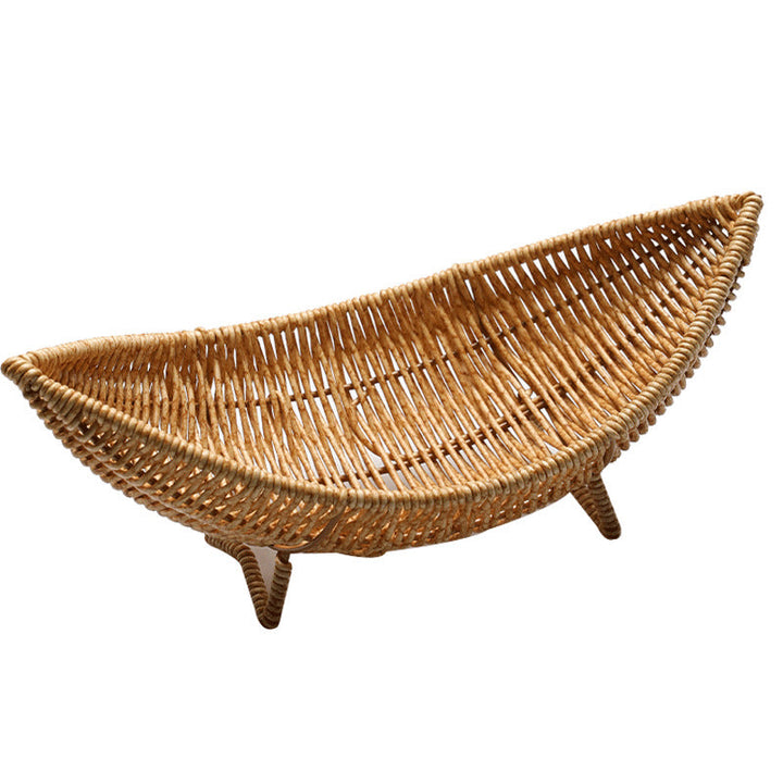 Unisex Original Handwoven Fruit Basket with Elegant Shape Kalsten