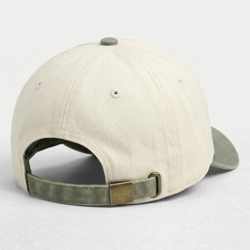 Ladies fashionable cotton cap with embroidered lettering Brehn