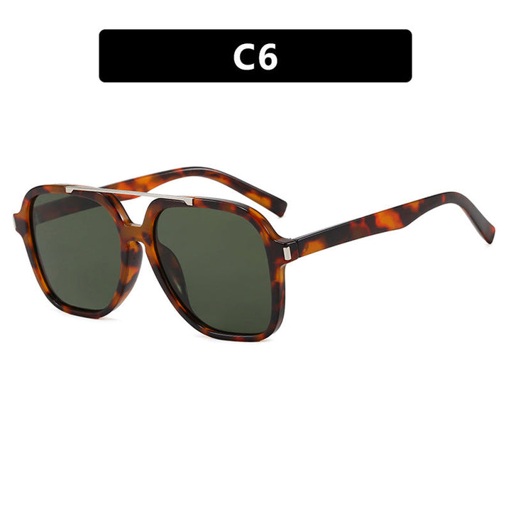 Women's square sunglasses with protective UV filter and elegant frame Kalsten