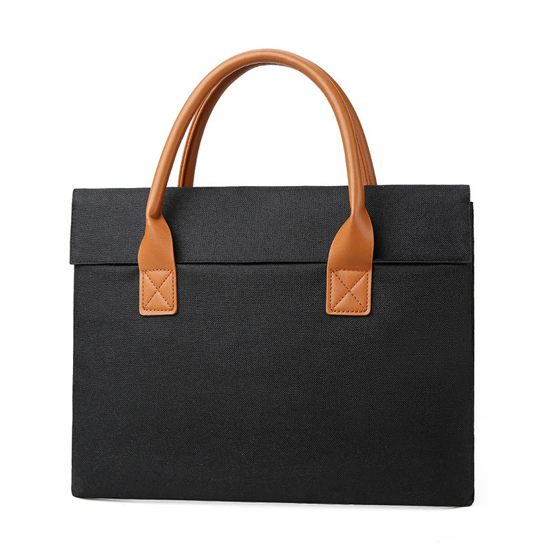 Elegant Structured Professional Tote Bag Acalora