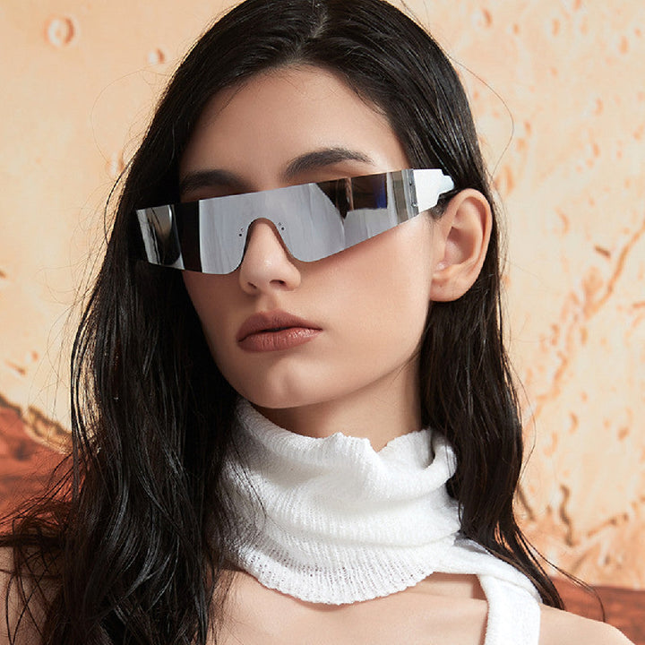 Ladies futuristic sports sunglasses with optimal UV protection Kalsten