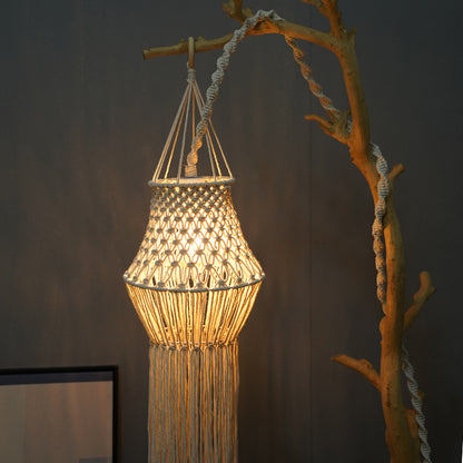 Macramé Pendant Light Shade Acalora