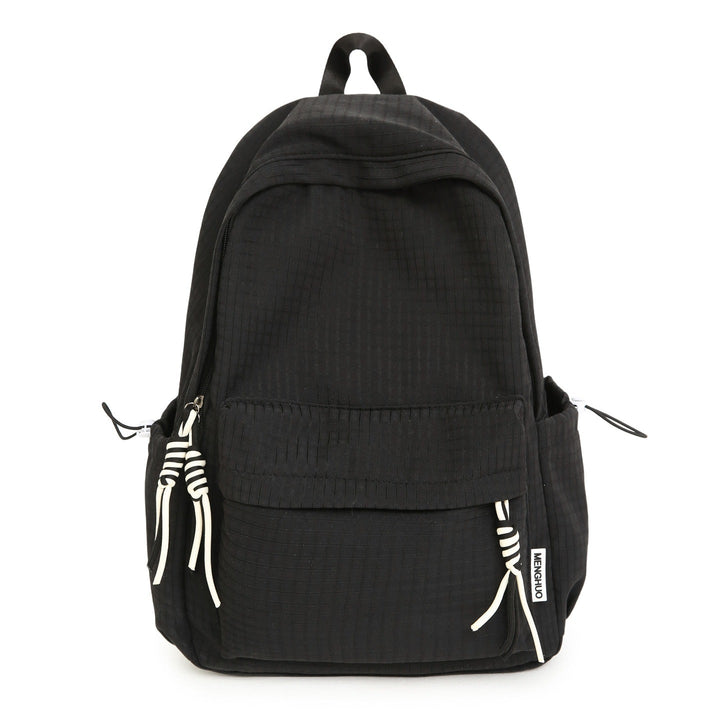 Versatile Lightweight Grid Pattern School Backpack Kalsten