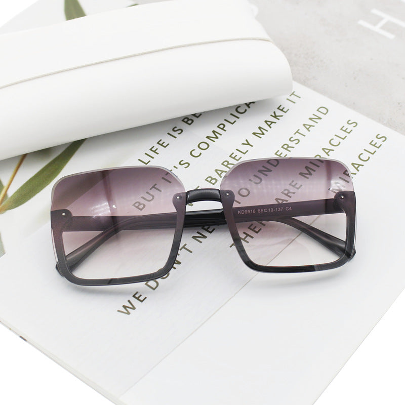 Women’s square sunglasses with extravagant leopard pattern Kalsten