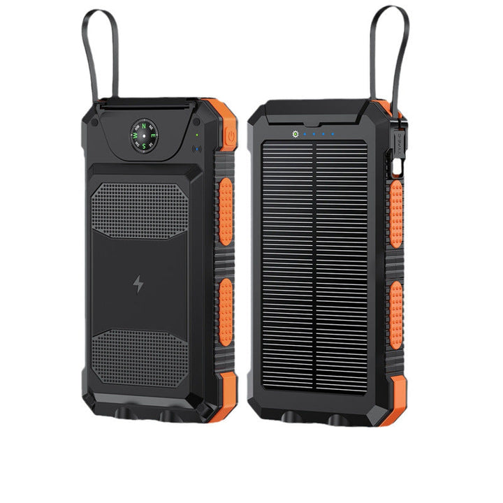 Waterproof Solar Power Bank with Built-in Compass Kalsten