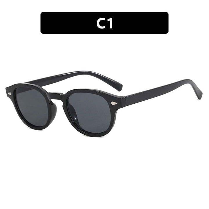 Women's round sunglasses with elegant design and UV protection Kalsten