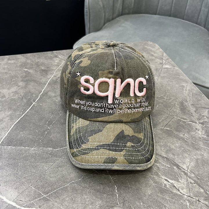 Unisex Camouflage Embroidered Baseball Hat Kalsten
