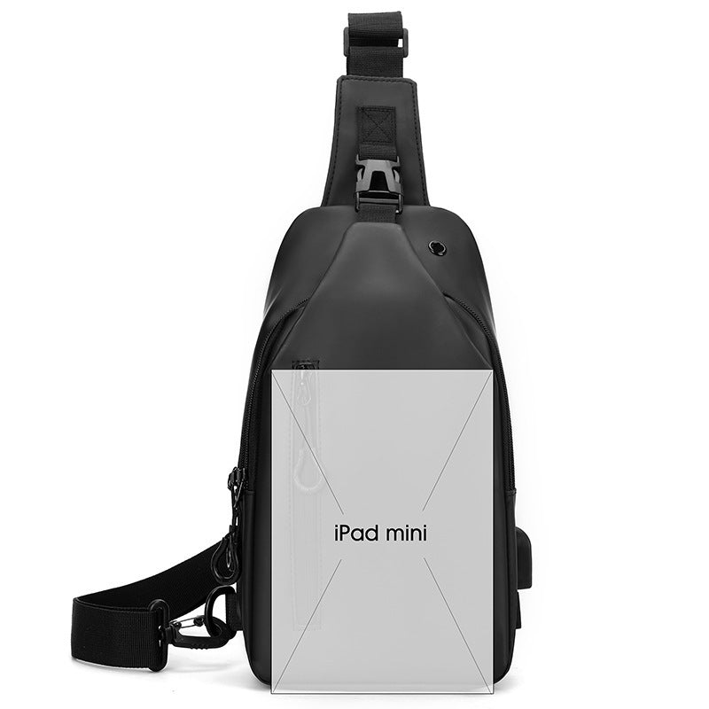 Unisex Sling Backpack with versatile compartments and adjustable carrying system Kalsten