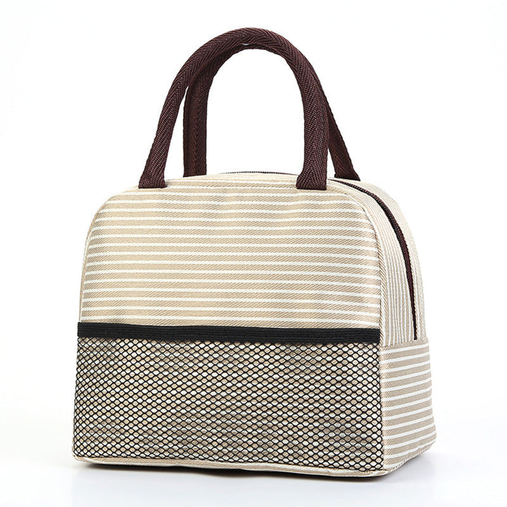 Insulated Lunch Bag with Stylish Stripes Kalsten