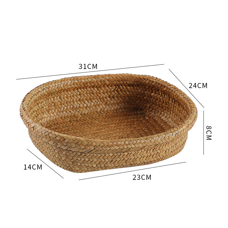 Natural Woven Serving Basket Kalsten