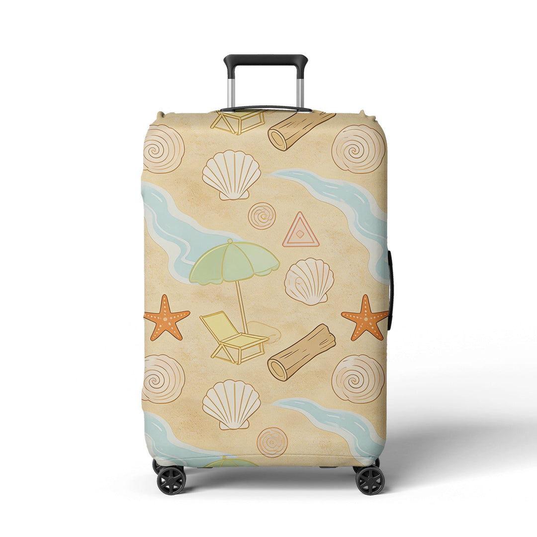 Women's suitcase cover with beach motif Kalsten