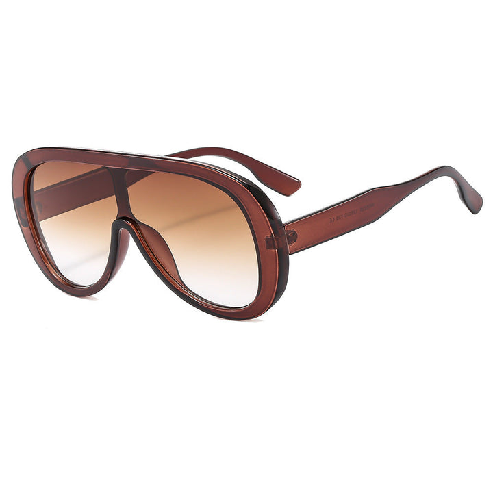 Ladies fashionable sunglasses with wide frame Kalsten