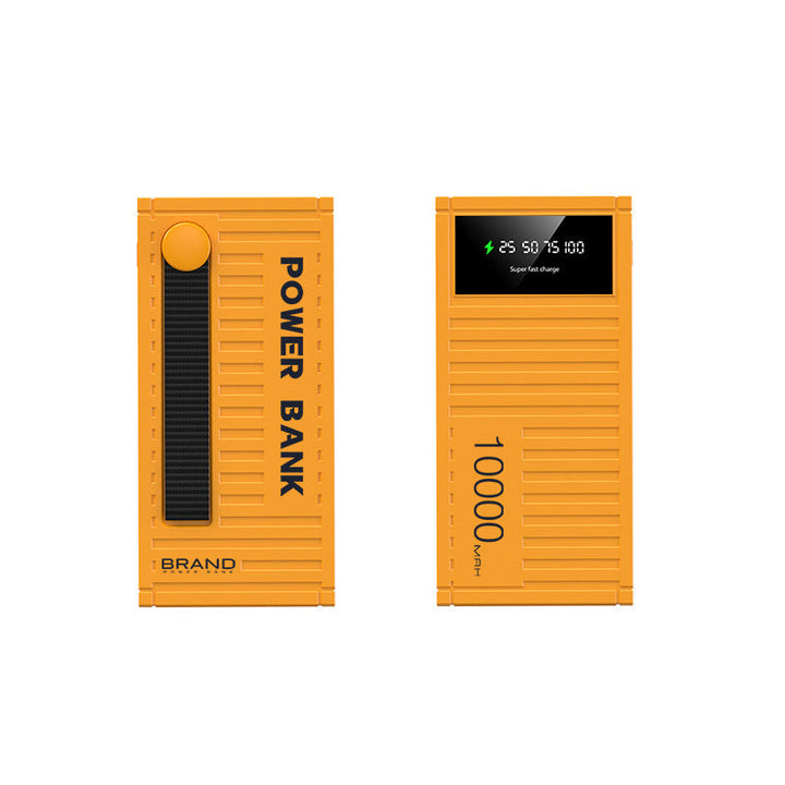 Compact power bank with LED display and fast charging function Kalsten