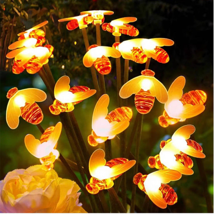 Decorative LED Fiber Optic Flower Stakes Bouquet Kalsten