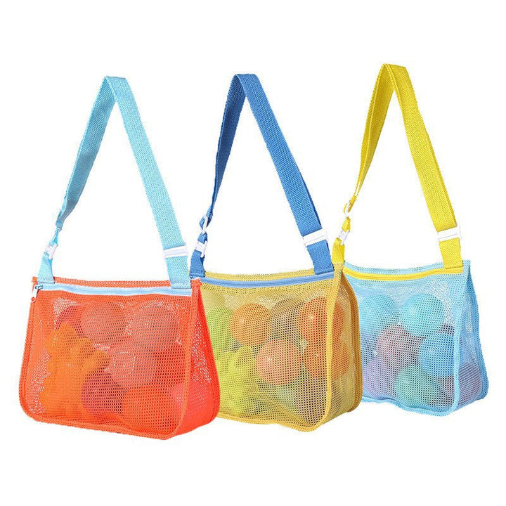 Versatile Beach Bag In Airy Mesh Design Kalsten