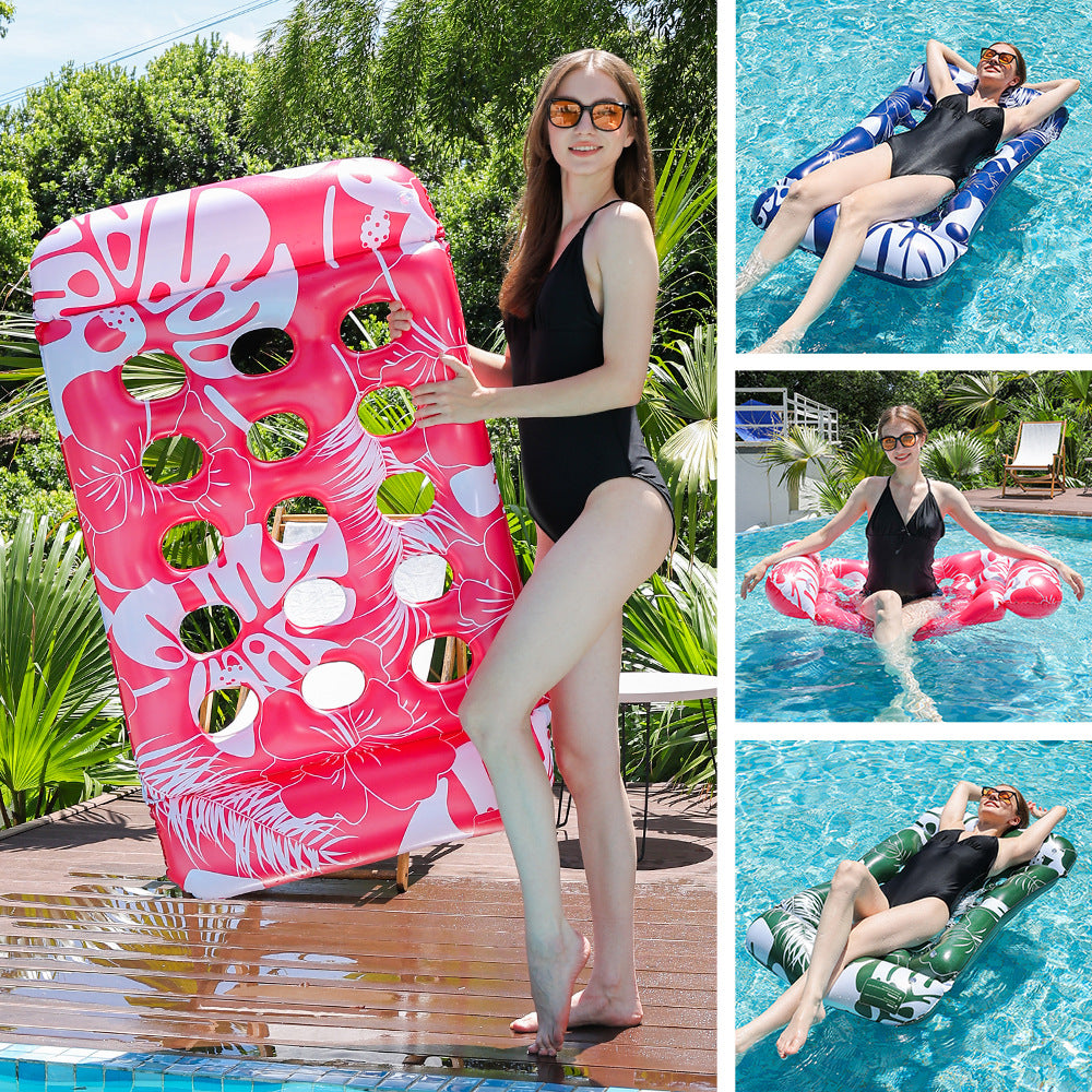Women Inflatable Water Lounger with Ergonomic Design Kalsten