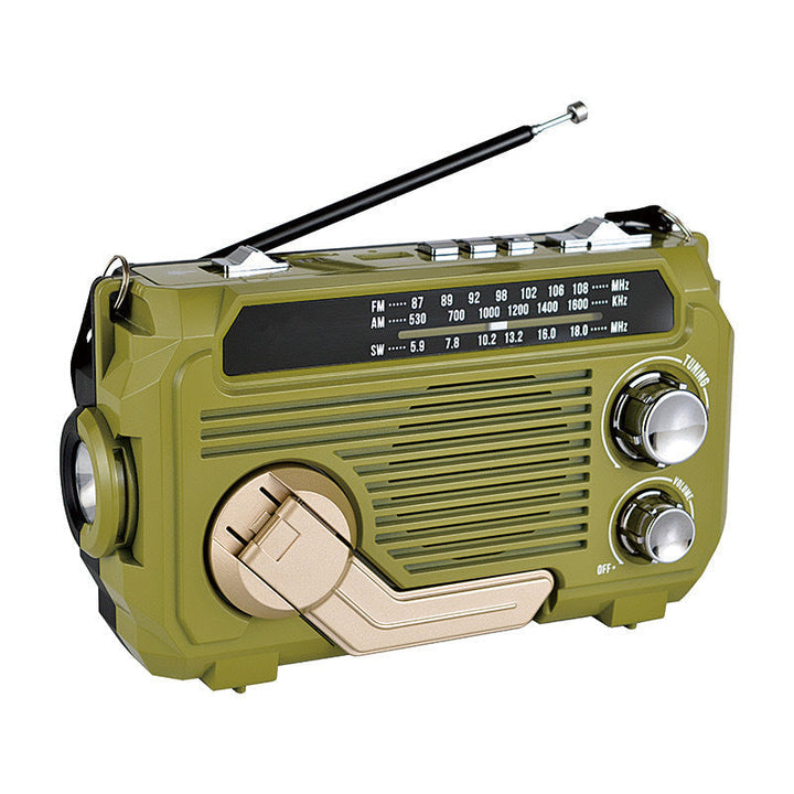 Solar-powered radio for camping | Kalsten