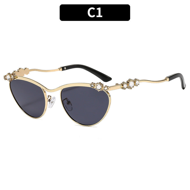 Ladies Designer Sunglasses with Sparkling Details Kalsten