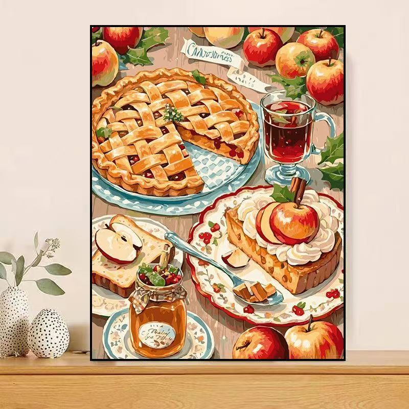 Food-Themed Decorative Canvas Art Kalsten
