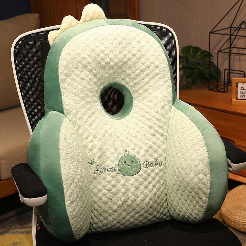 Ergonomic plush seat cushion with hole pattern Kalsten