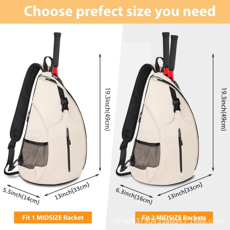 Tennis Racket and Gear Sling Bag Acalora