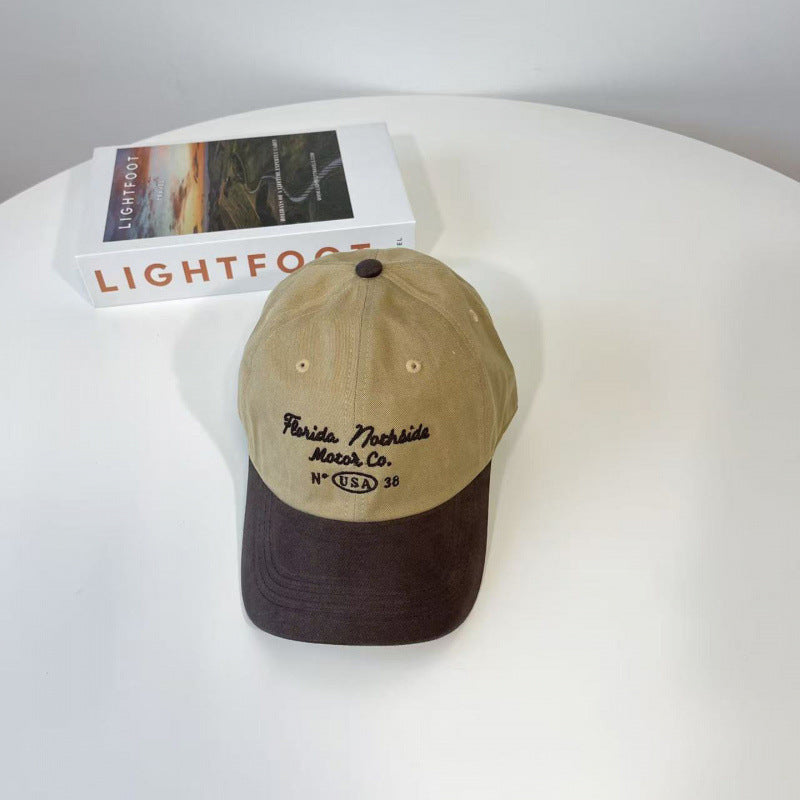 Men's Vintage-Inspired Cotton Baseball Cap Kalsten