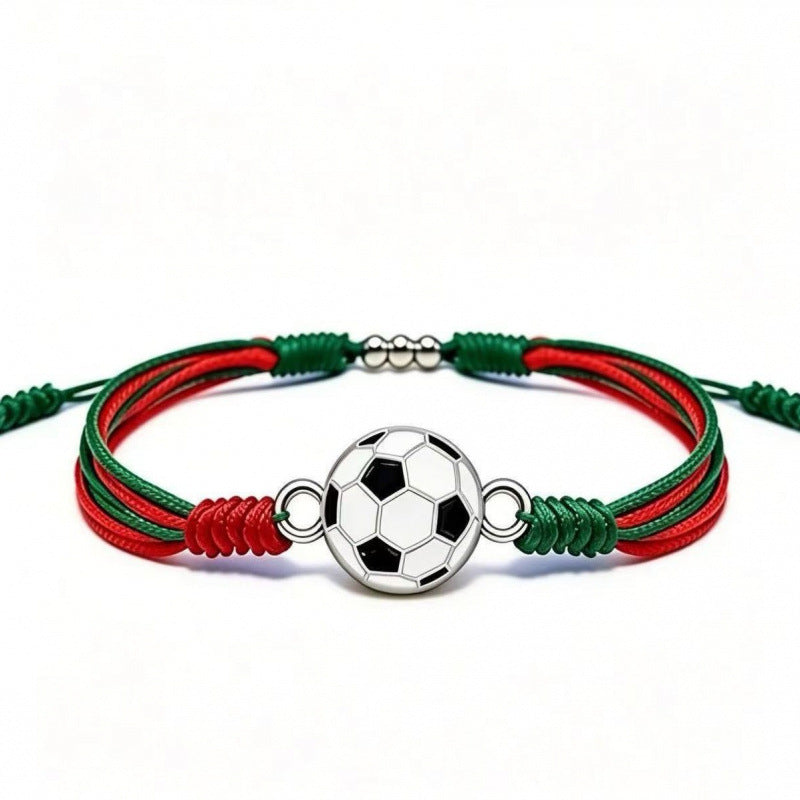 Sports-Themed Adjustable Bracelet Kalsten
