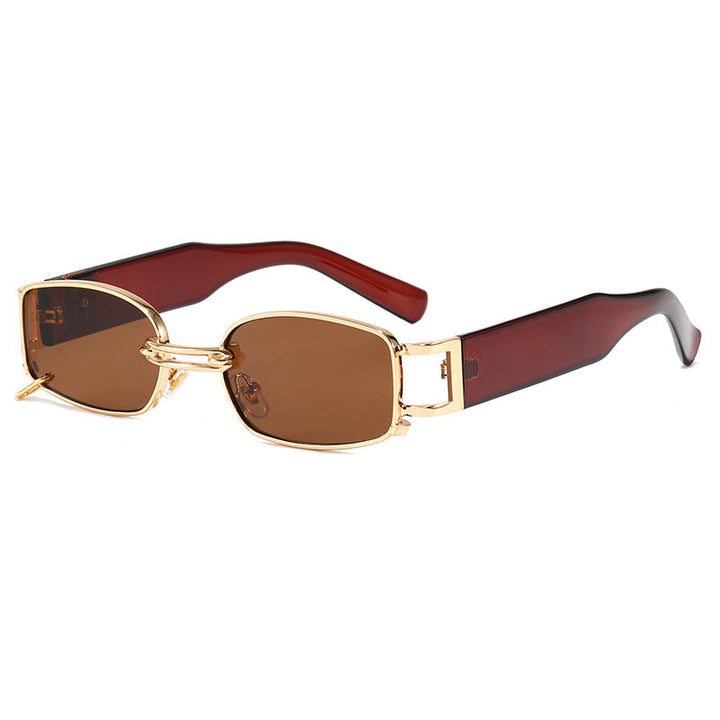 Women fashion rectangular sunglasses with exclusive metal frame Kalsten