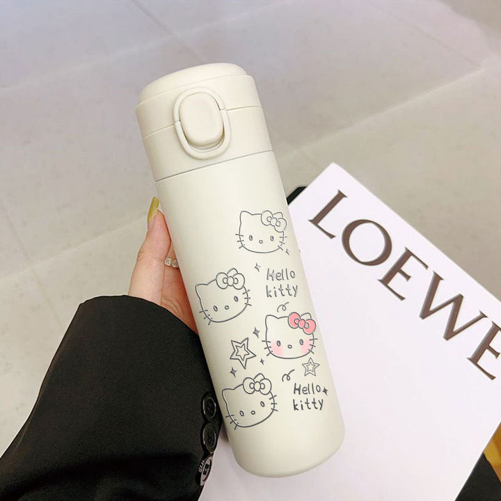 Women's Insulated Drinking Bottle with Charming Hello Kitty Design Kalsten